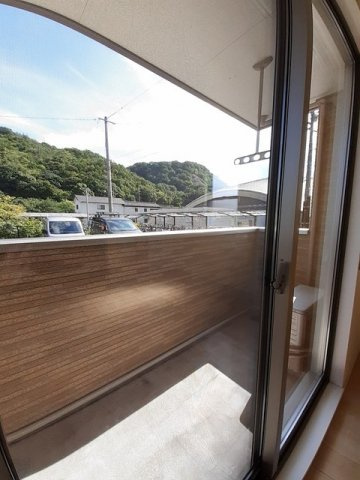 シュクルＡのバルコニー