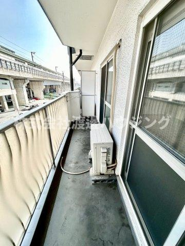 第1星栄ハイツのバルコニー