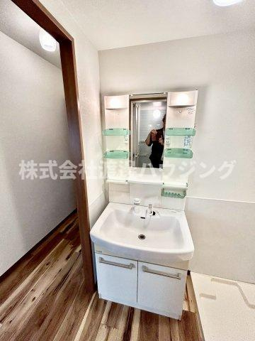 第1星栄ハイツの洗面所