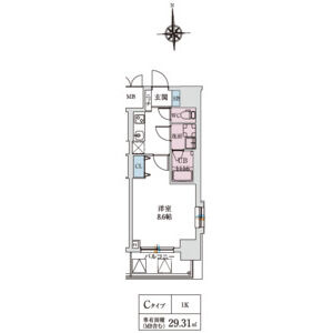 【間取り】 | スプランディッド上本町WEST