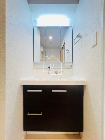 ヴァンヴェール森の宮の洗面所