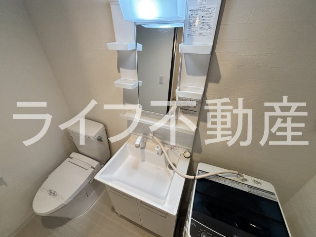 ブライト近大前の洗面所
