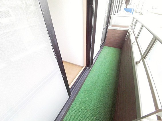 れいんぼー御影のバルコニー