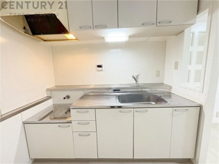 壁付けシステムキッチンはスペースの最大限の有効活用が可能で、動線がスムーズになり調理や準備が快適で効率的に行えます。収納スペースや吊り戸棚が設けられ、調理器具や食器類をスマートに収納できます。
