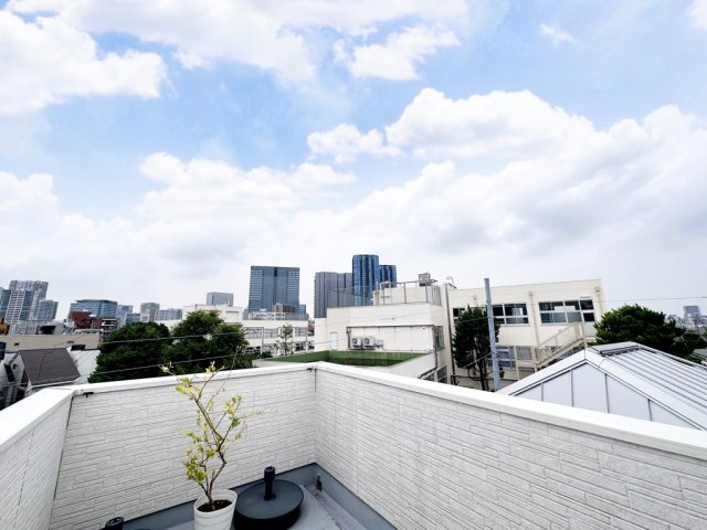 戸越1丁目戸建のバルコニー