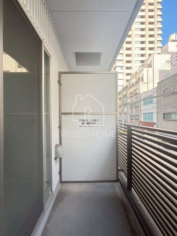 アネールエレ江戸堀のバルコニー