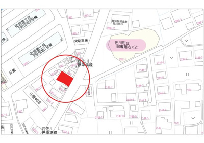 【地図】 | 中古一戸建　高岡郡佐川町乙