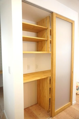 【収納】 | 中古一戸建　高岡郡佐川町乙 | キッチンの造り付け収納