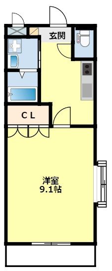 【間取り】 | シャトレーン幸世館