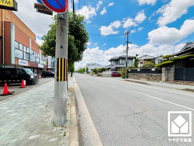 久御山町林北畑の前面道路含む現地写真