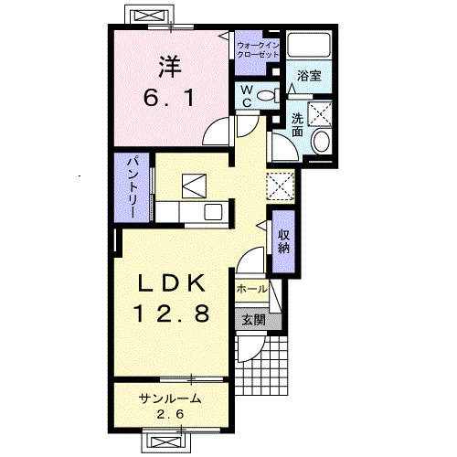 ロハスⅡの間取り