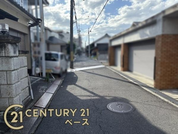 桜井市大字桜井の売地の前面道路含む現地写真|■現地撮影写真■お気軽にお問い合わせくださいませ！