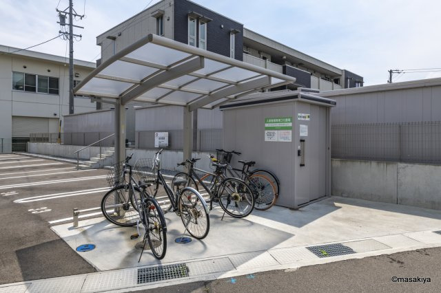 ジョイキューブ吉田のその他共用部分|駐輪場