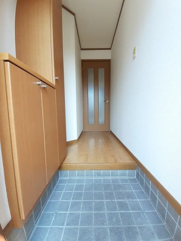 アンソレイエの玄関