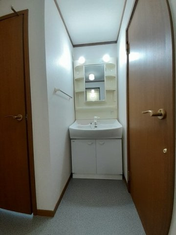 アンソレイエの洗面所