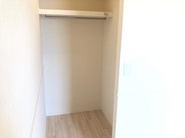 （仮）立木新築アパートの収納|ウォークインクローゼット（イメージ）