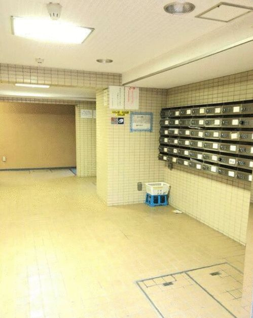 マリオン新小岩のロビー