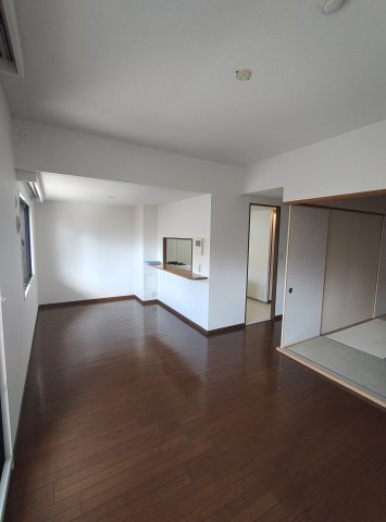 パークハイム神戸熊内町のバルコニー