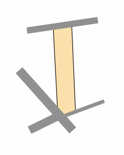 沢津町1丁目　売土地の区画図