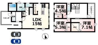 【間取り】 | 高砂町