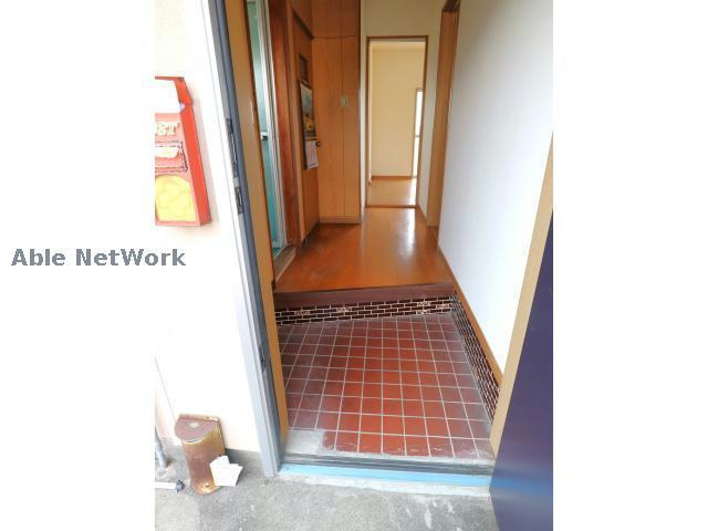 吉田コーポの玄関