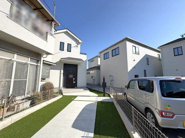 【外観】 | 新座市栗原1丁目　新築一戸建住宅　全4棟　(保谷店) | 自然に囲まれた閑静な住宅街に立地