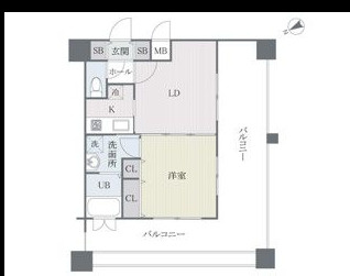 エンクレスト中呉服の間取り