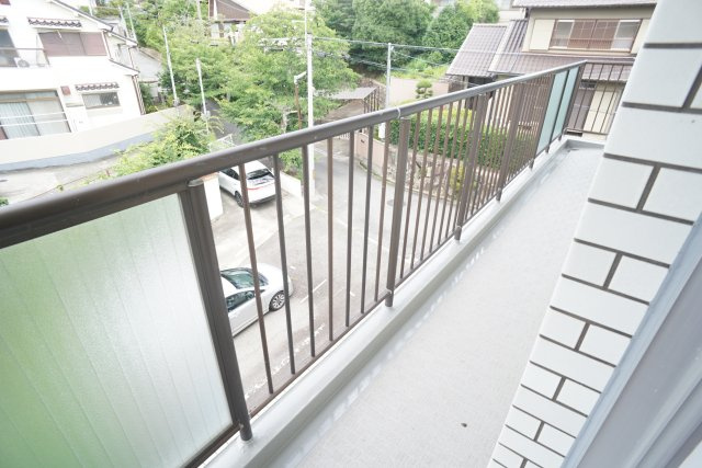 ヴォーン武庫山のバルコニー