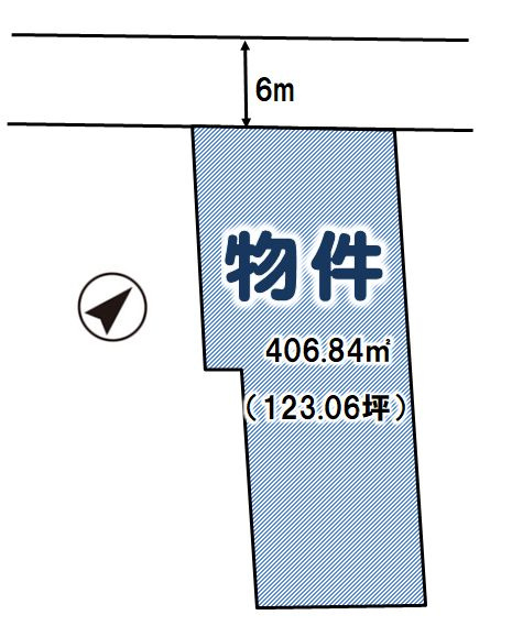 野木町丸林の土地図