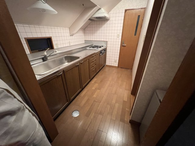 津山市沼　病院跡のキッチン