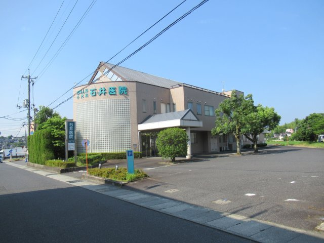 津山市沼　病院跡の外観