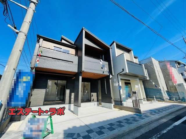 岡崎市羽根町陣場　新築分譲住宅　全2棟　1号棟の外観|●完成物件の内覧受付中。
お気軽にお問合せください♪