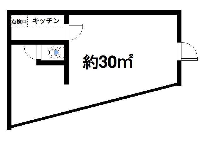 松本ビルの間取り