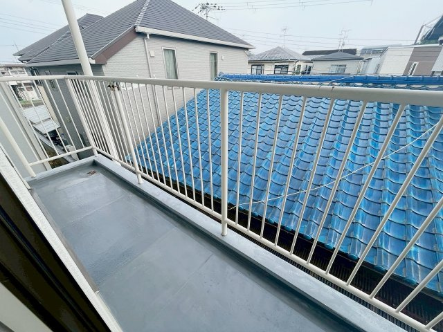 ドミール中山のバルコニー