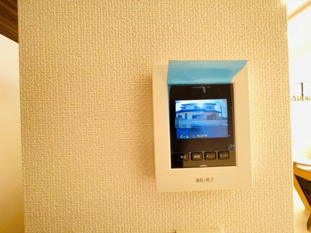 岡崎市羽根町陣場　新築分譲住宅　全2棟　2号棟のセキュリティ|モニター付きインターホンで来客対応も安心です♪