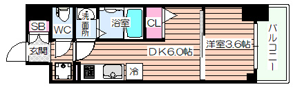 【間取り】 | リヴェント福島野田