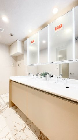 東急ドエルアルス弦巻1号棟の脱衣所