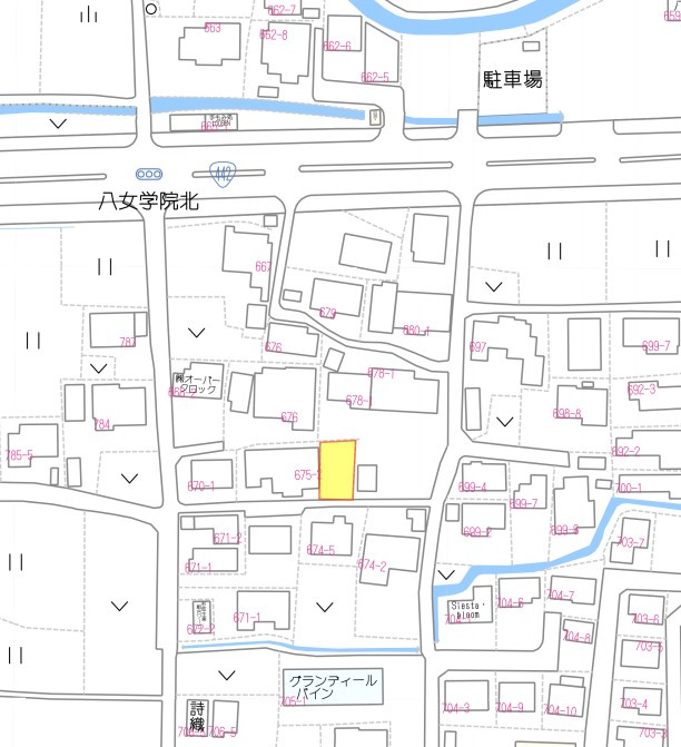 本村貸地の地図