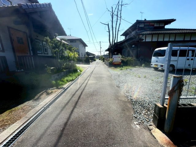 本村貸地の駐車場
