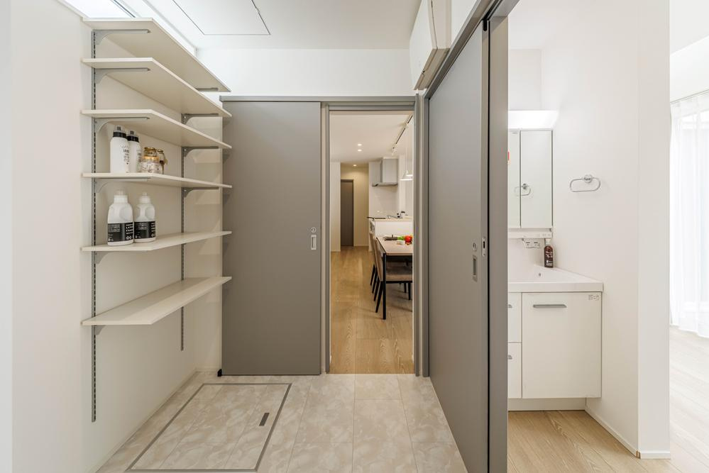 小山市駅南町2丁目　新築戸建6の脱衣所