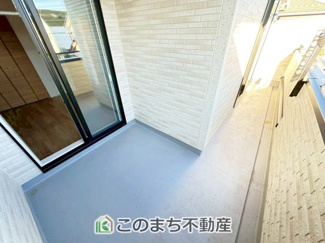 【バルコニー】 | ブルーミングガーデン宇都宮市戸祭2丁目　2号棟 | 