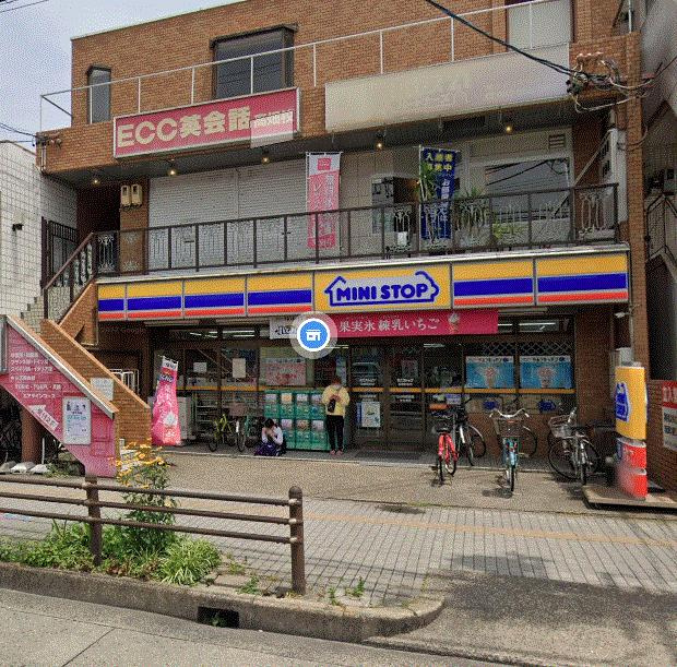 名古屋市中川区高畑１丁目の売地の周辺|ミニストップ高畑駅前店まで566m 