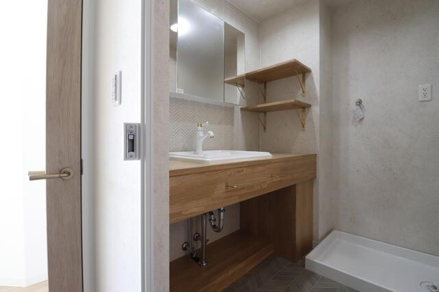 名古屋市熱田区大宝３丁目の中古マンションのその他|クラフト感のあるタイルと、丁… 