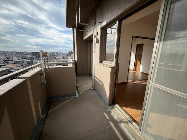 名古屋市守山区小幡南１丁目の中古マンションのバルコニー|「バルコニー」 