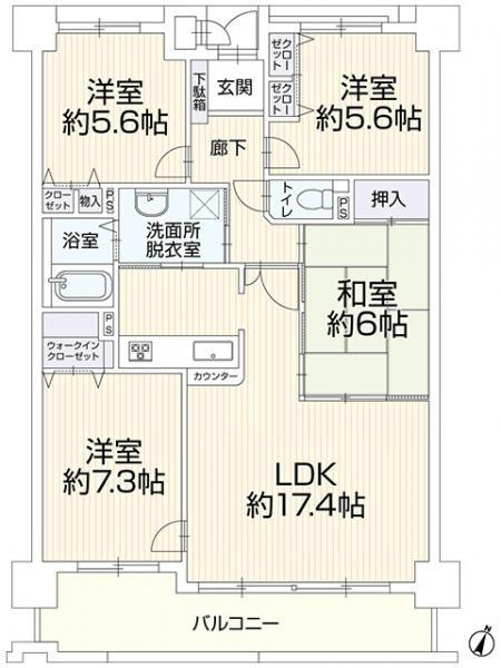 名古屋市千種区香流橋２丁目の中古マンション