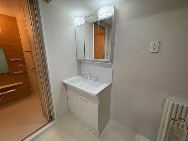 名古屋市千種区香流橋２丁目の中古マンションの独立洗面台|洗面台 