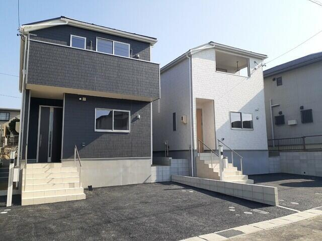 名古屋市名東区梅森坂２丁目の新築一戸建の外観| 