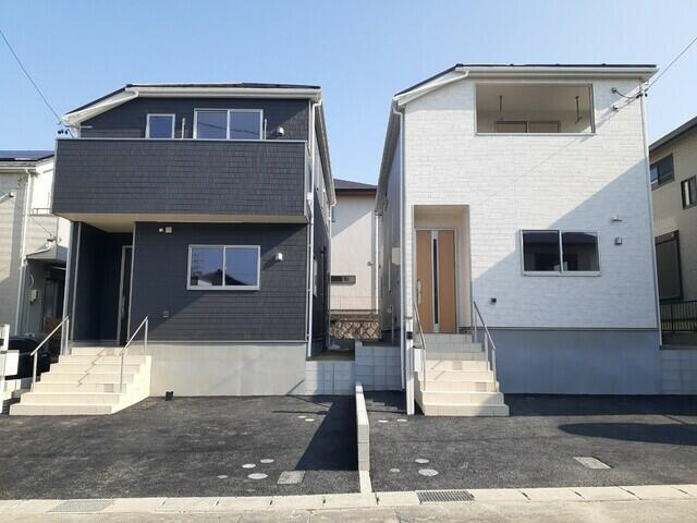 名古屋市名東区梅森坂２丁目の新築一戸建の外観| 