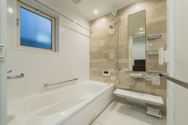 名古屋市昭和区折戸町２丁目の新築一戸建の浴室| 