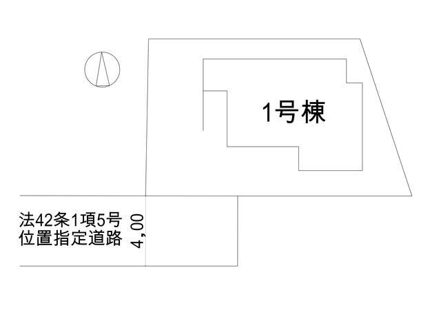 名古屋市天白区一つ山１丁目の新築一戸建の区画図| 